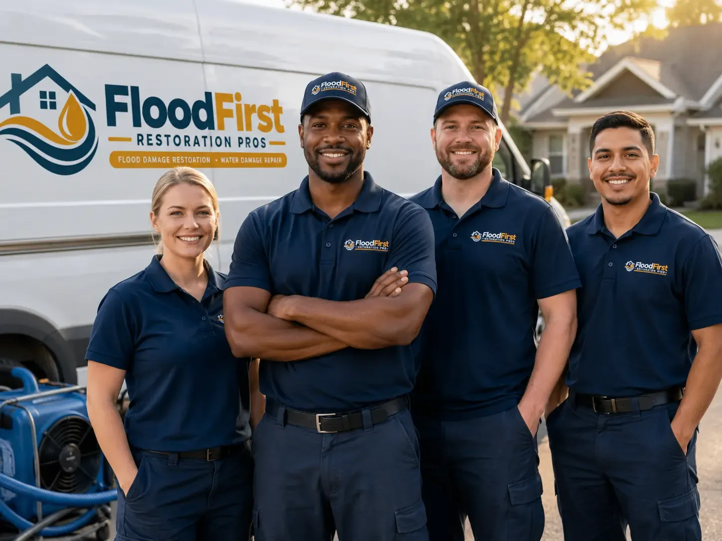 Flood Damage Restoration company in Lake George, MI
